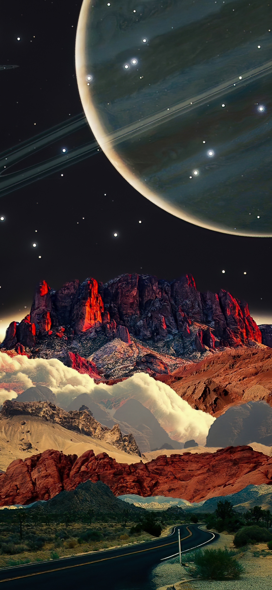 Natur, Atmosphäre, Licht, Naturlandschaft, Astronomisches Objekt. Wallpaper in 1125x2436 Resolution