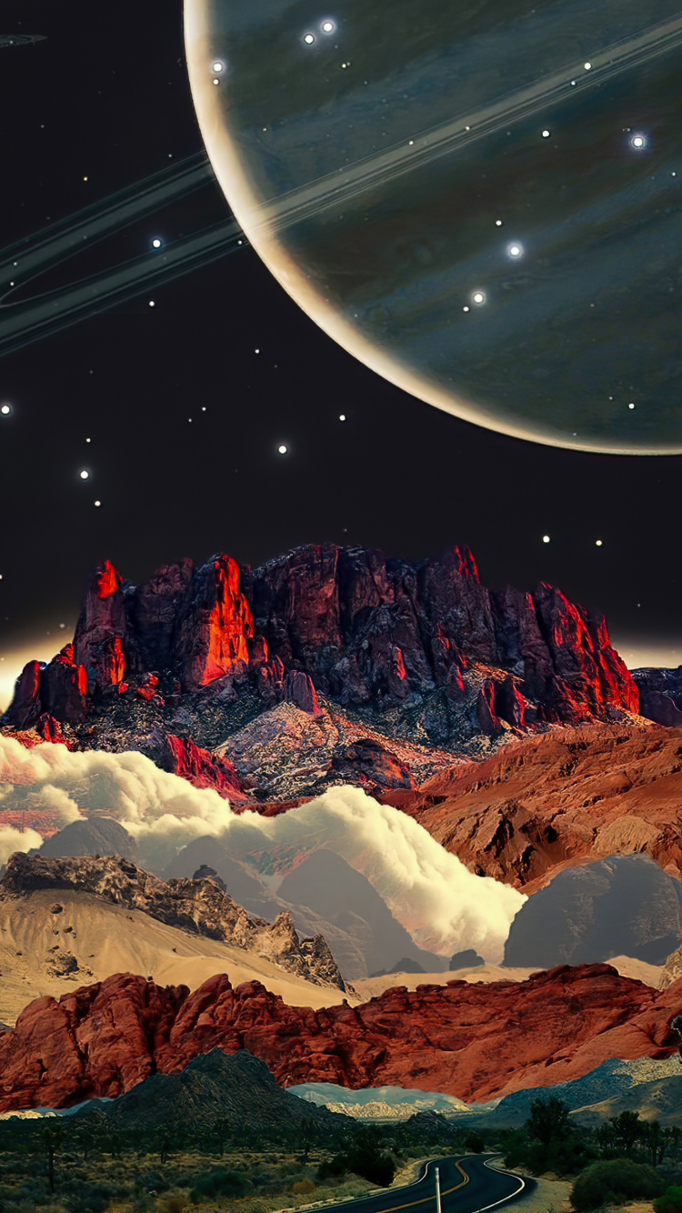 Nature, Atmosphere, Mountain, World, Light. Wallpaper in 750x1334 Resolution