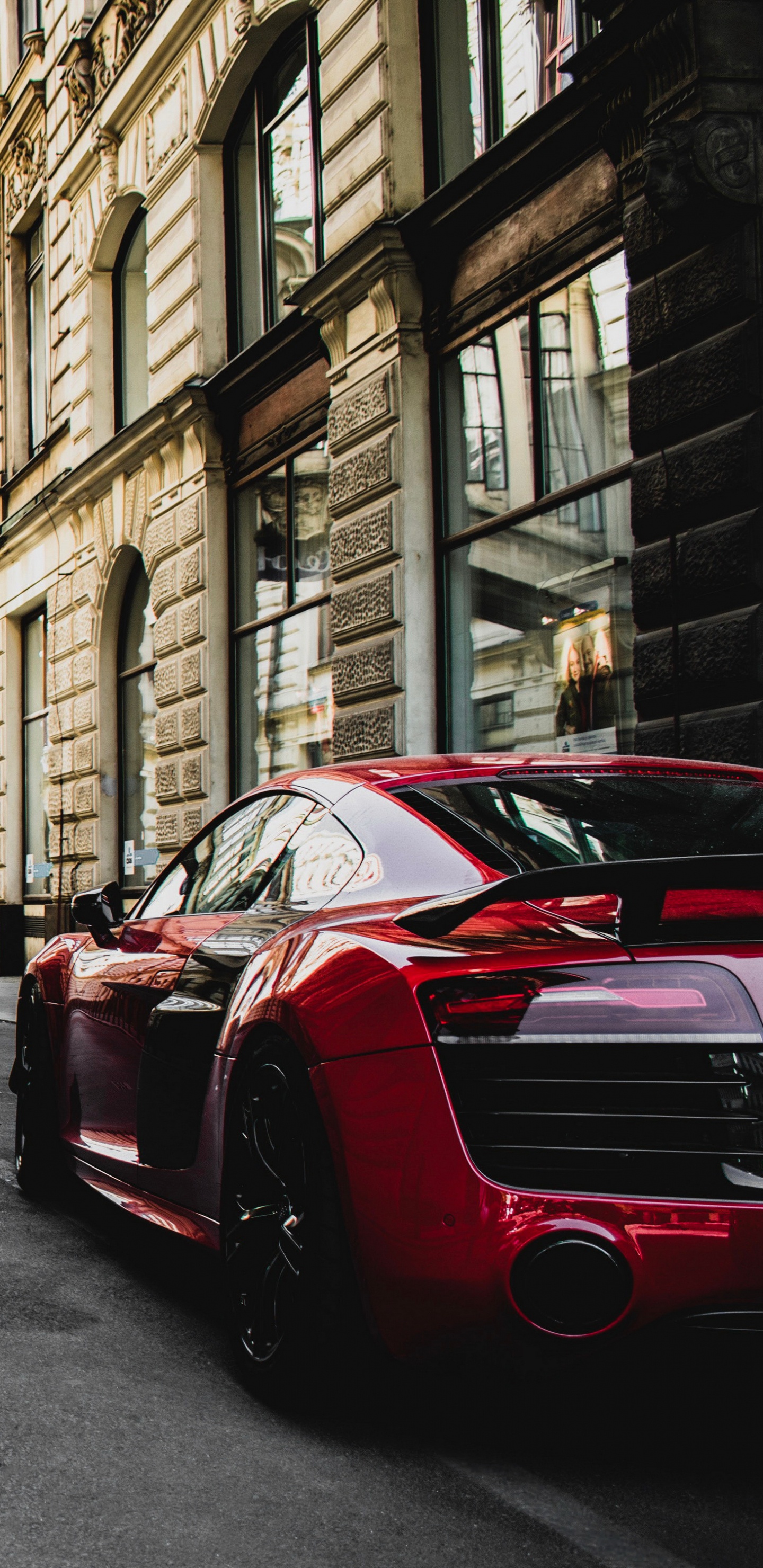 Audi r8 Spyder, Audi, 2023 Audi R8, Car, Sportwagen. Wallpaper in 1440x2960 Resolution