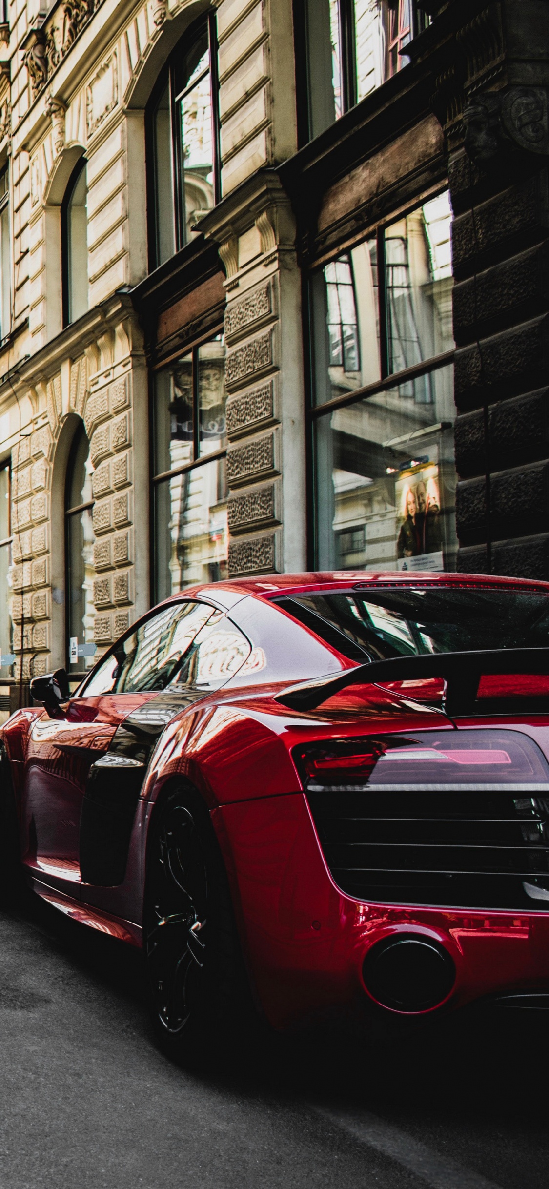 Audi r8 Spyder, Audi, Audi r8 2023, Coche, Deportivo. Wallpaper in 1125x2436 Resolution