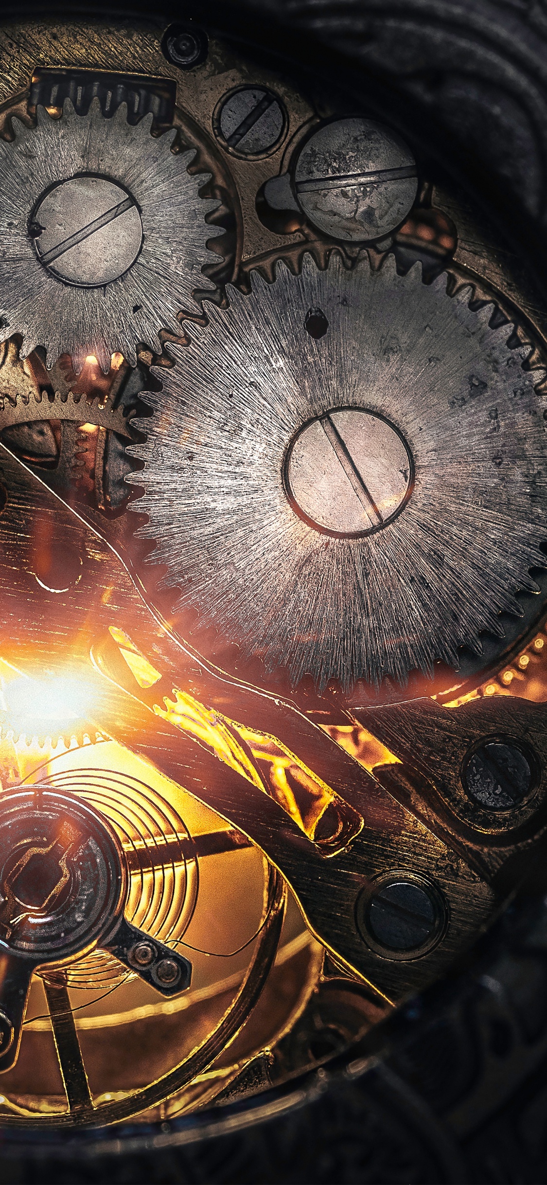 Watch, Horloge, Art, Art Fractal, Cercle. Wallpaper in 1125x2436 Resolution