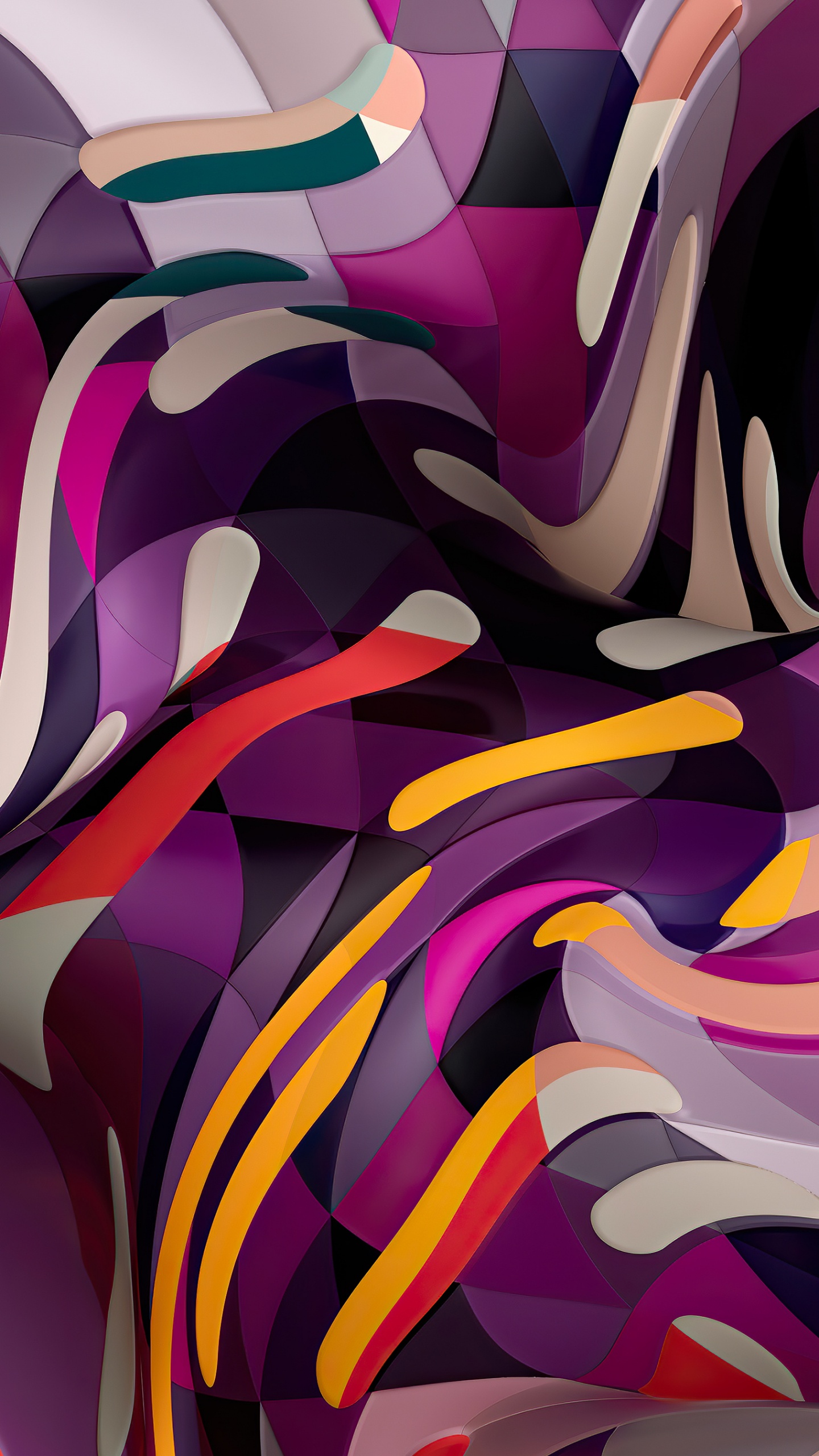 Arts Visuels, Graphisme, Art Fractal, Graphique, Purple. Wallpaper in 1440x2560 Resolution