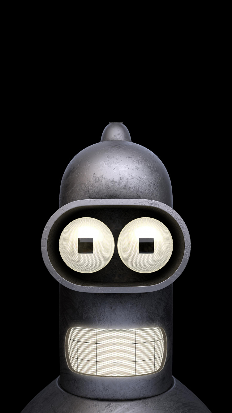 Bender, Metal, Circle, Silver, Steel. Wallpaper in 750x1334 Resolution
