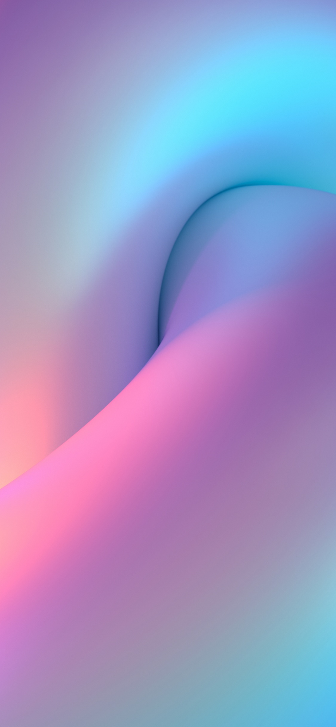 Colorfulness, Azure, Purple, Violet, Slope. Wallpaper in 1125x2436 Resolution