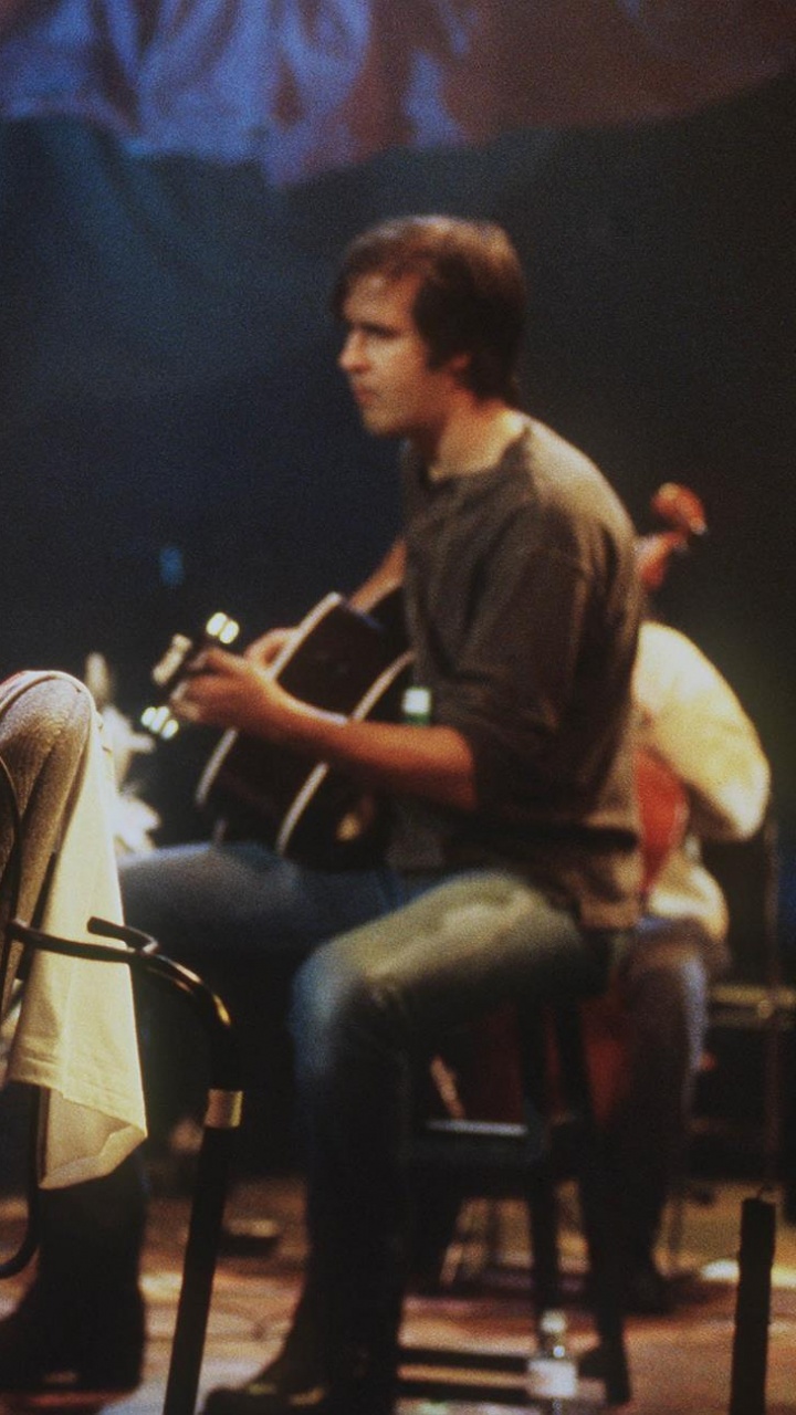 Nirvana, Acoustic Music, Guitar, Music, Performance. Wallpaper in 720x1280 Resolution