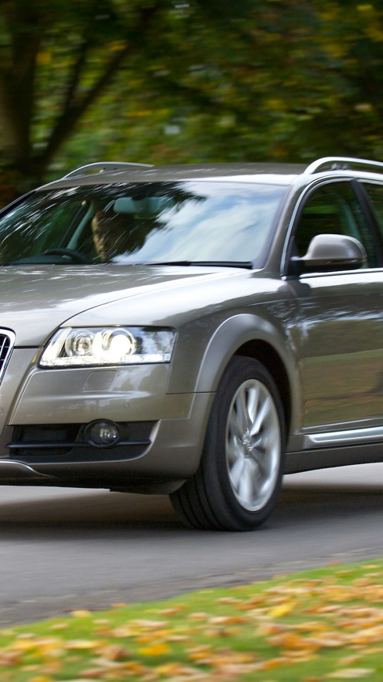 奥迪A6 Allroad, 奥迪全能, 奥迪, 奥迪a6, 奥迪s6 壁纸 750x1334 允许
