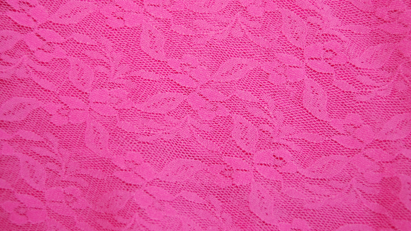 Textil Floral Rosa en Imagen de Cerca. Wallpaper in 1366x768 Resolution