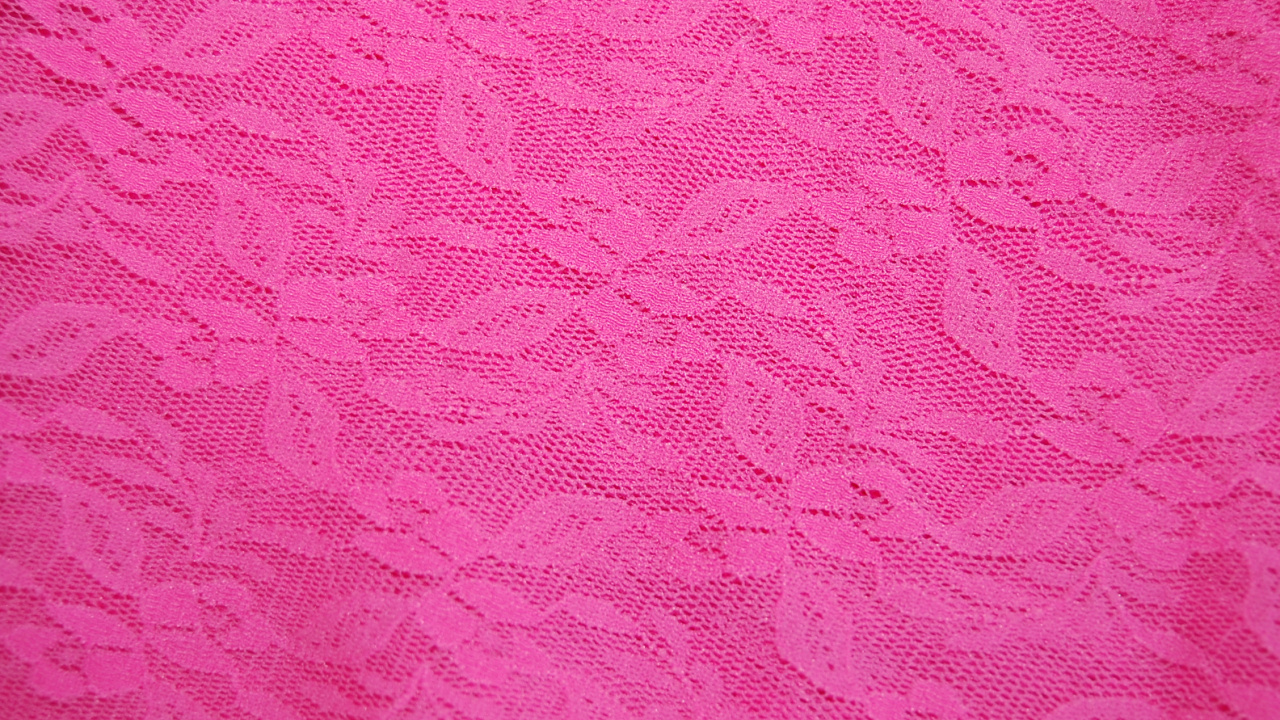 Pink Floral Textile in Close up Image. Wallpaper in 1280x720 Resolution