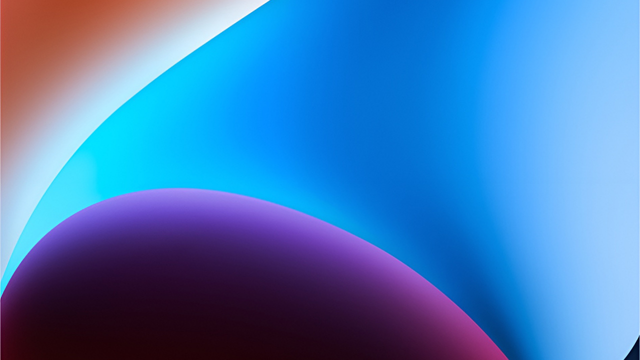Ios 16, IOS, Apple, IOS 14, la Pureté de la Couleur. Wallpaper in 1280x720 Resolution