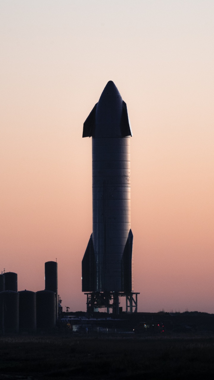 Starship, SpaceX, Spacex Sn9, Spacex South Texas Launch Site, Rocket. Wallpaper in 720x1280 Resolution