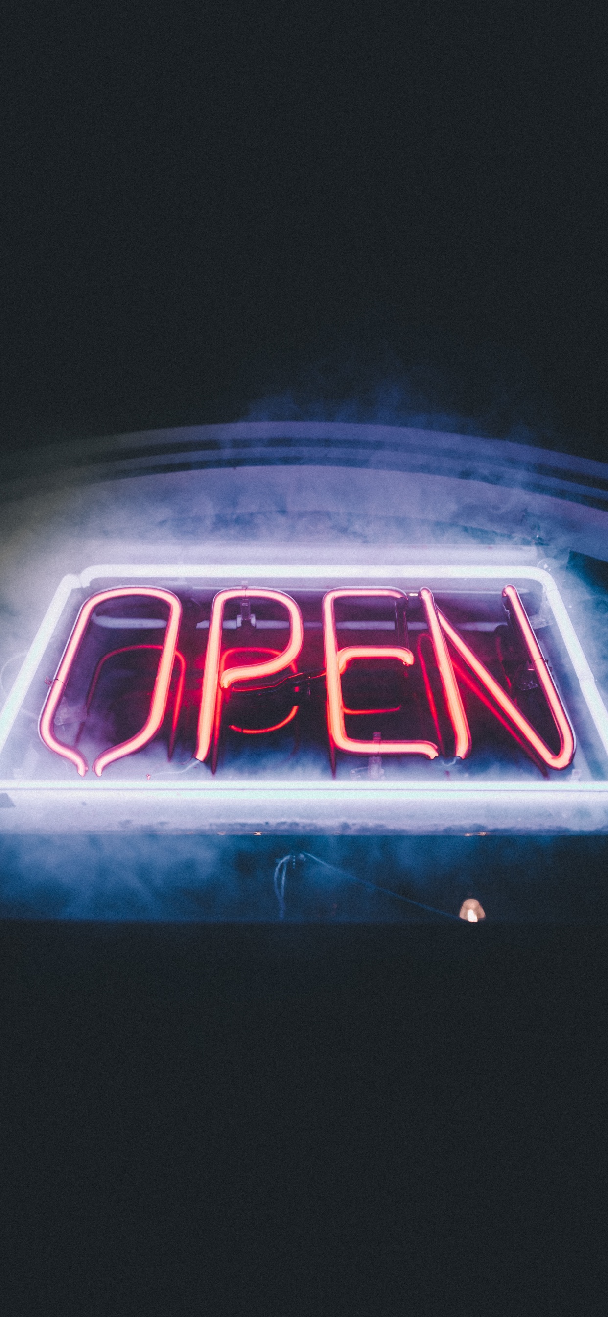 Electronic Signage, Neon Sign, Design, King, Light. Wallpaper in 1242x2688 Resolution