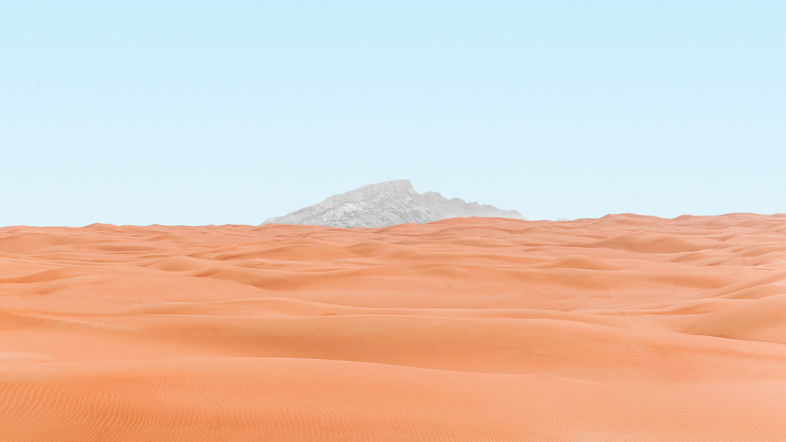 Sand, Erg, Natural Environment, Aeolian Landform, Dune. Wallpaper in 2560x1440 Resolution