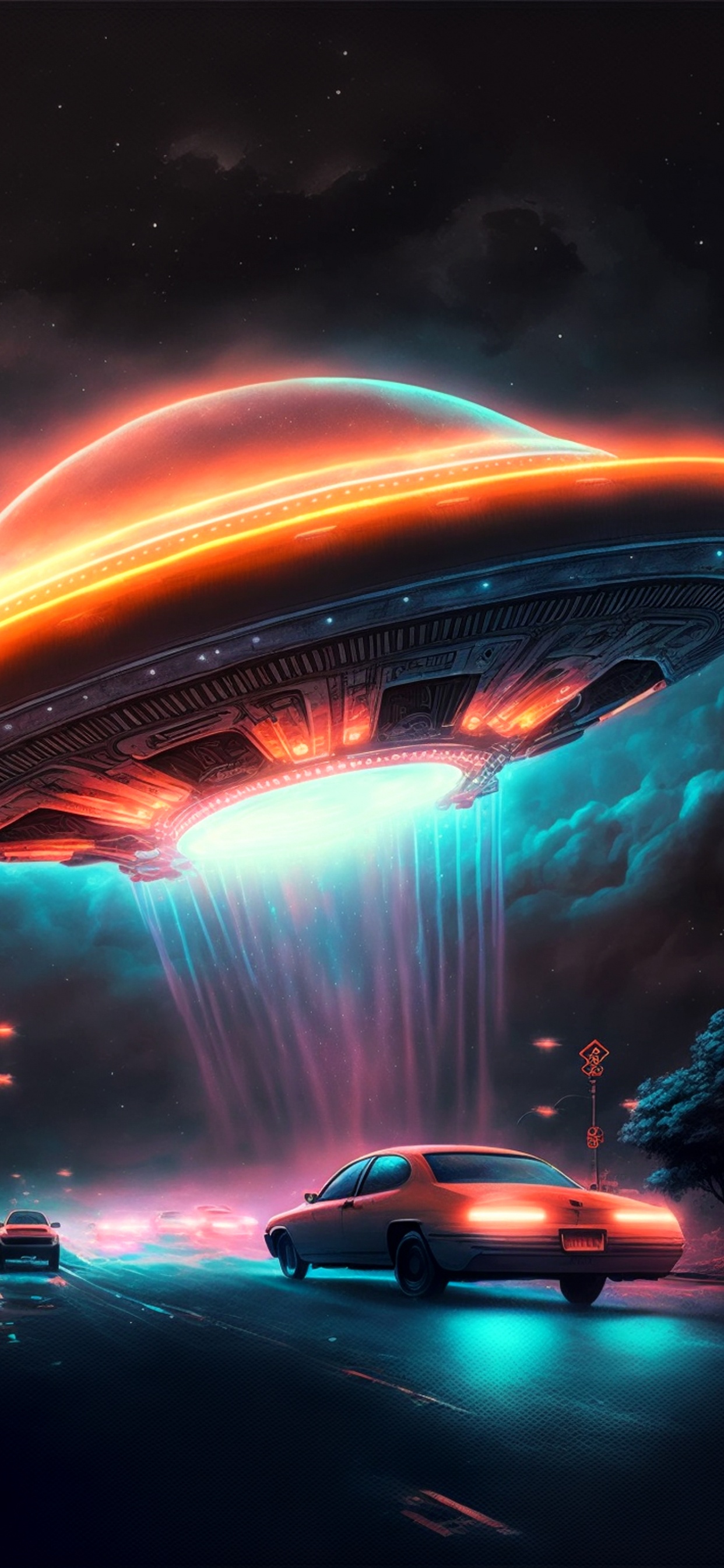 经典汽车, 概念车, 概念, 经典的, 车灯 壁纸 1242x2688 允许