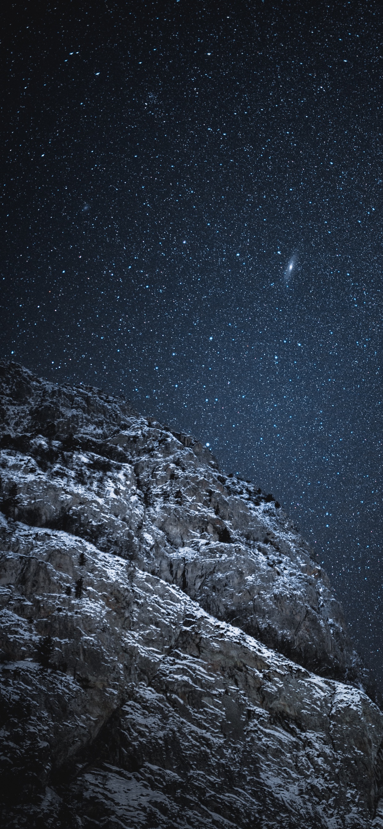 Atmosphäre, Naturlandschaft, Astronomisches Objekt, Horizont, Stern. Wallpaper in 1242x2688 Resolution