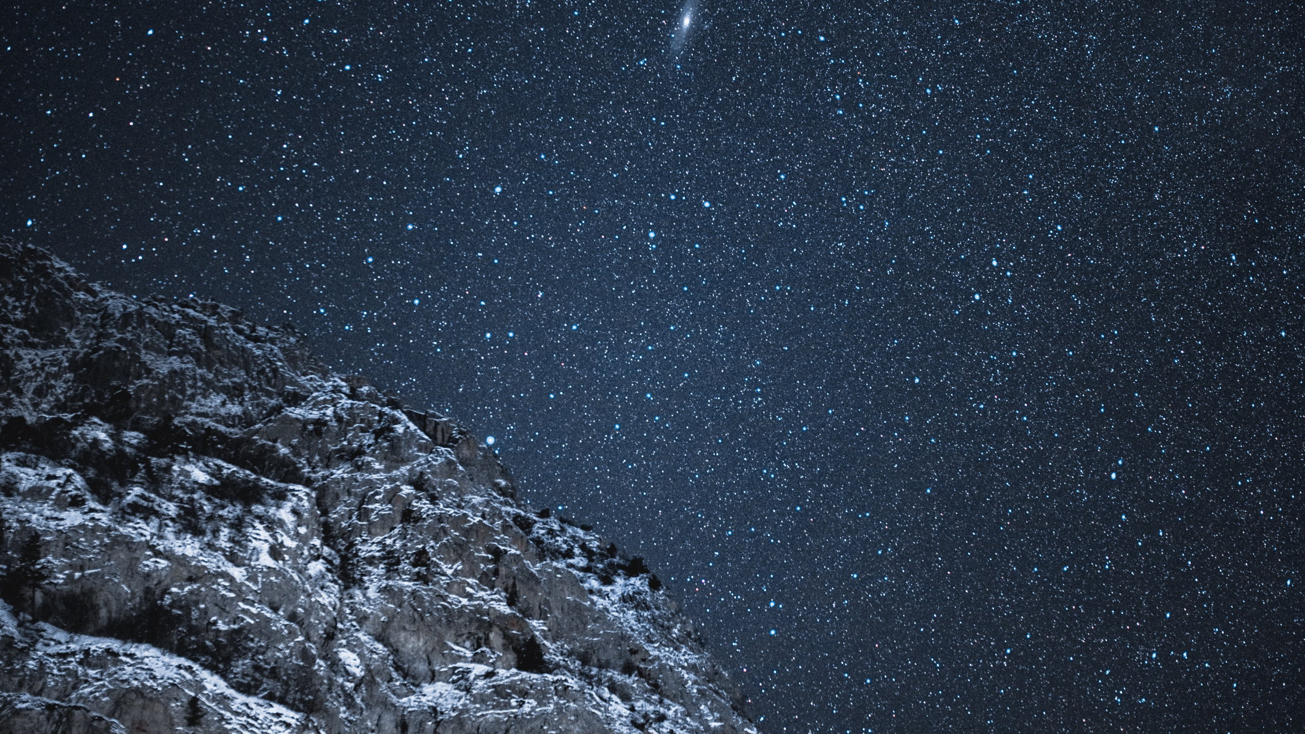 Atmosphäre, Naturlandschaft, Astronomisches Objekt, Horizont, Stern. Wallpaper in 2560x1440 Resolution