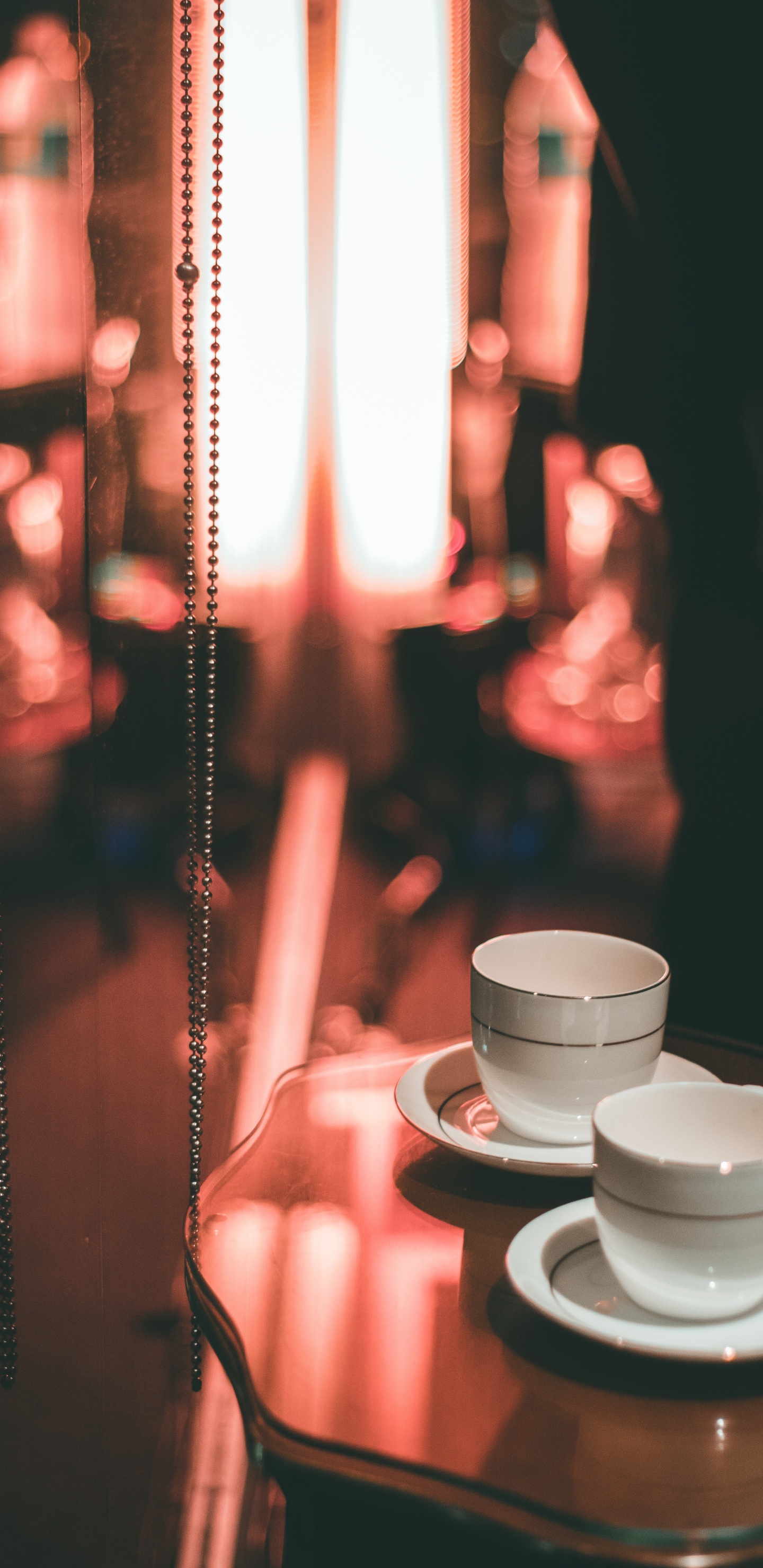 Tasse en Céramique Blanche Sur Soucoupe. Wallpaper in 1440x2960 Resolution