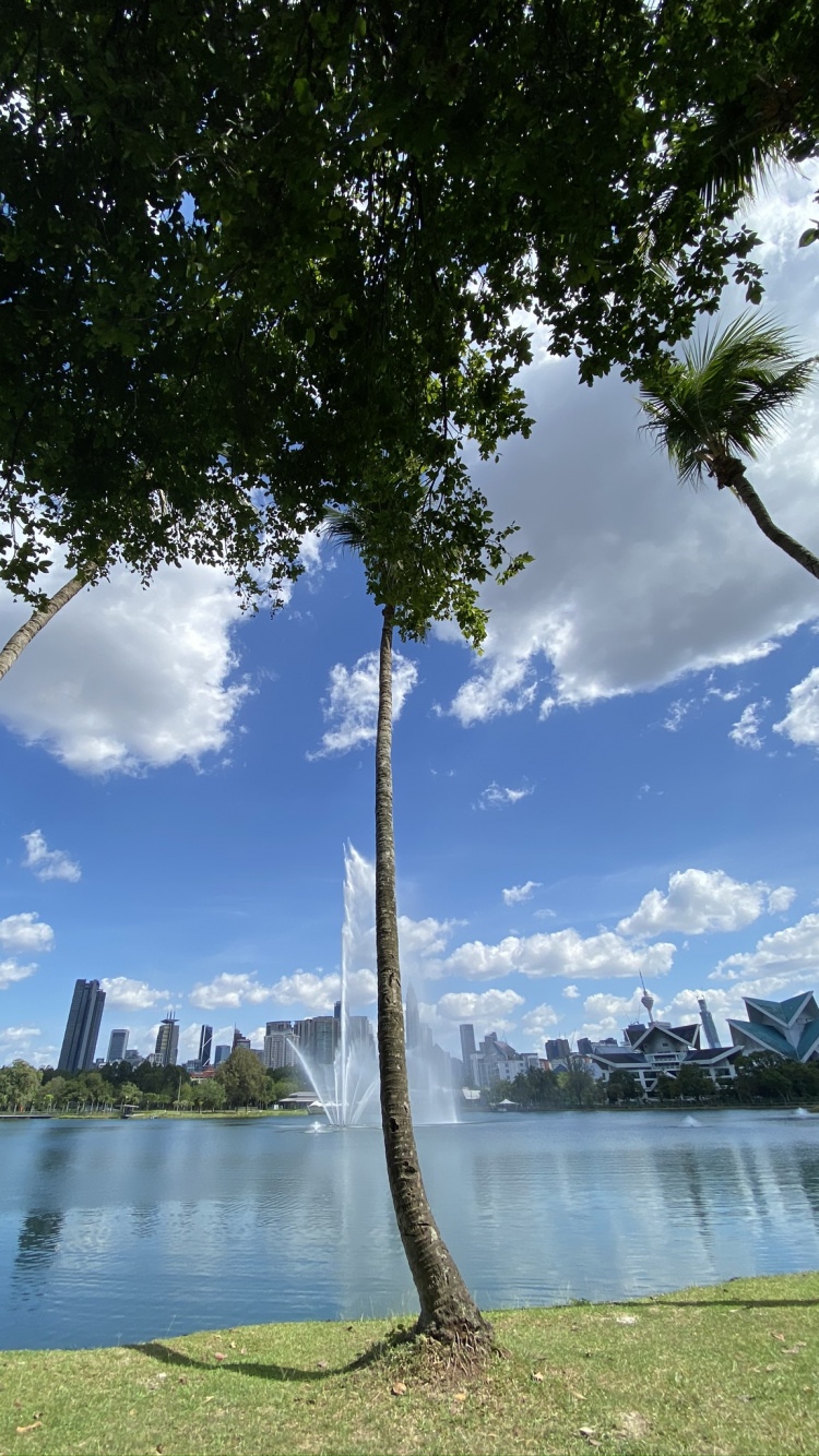Reflection, Nature, Cloud, Water Resources, Natural Landscape. Wallpaper in 750x1334 Resolution
