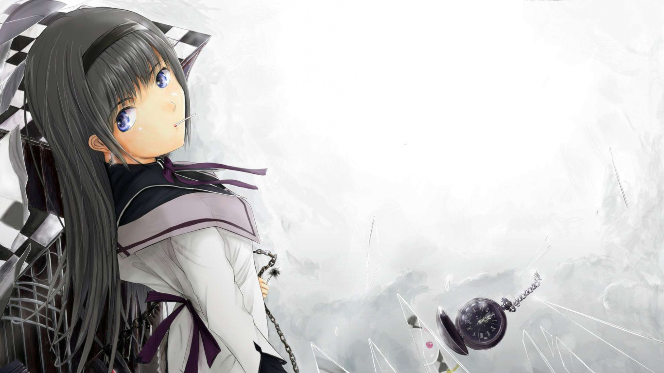 Personnage D'anime Masculin Aux Cheveux Noirs. Wallpaper in 1366x768 Resolution