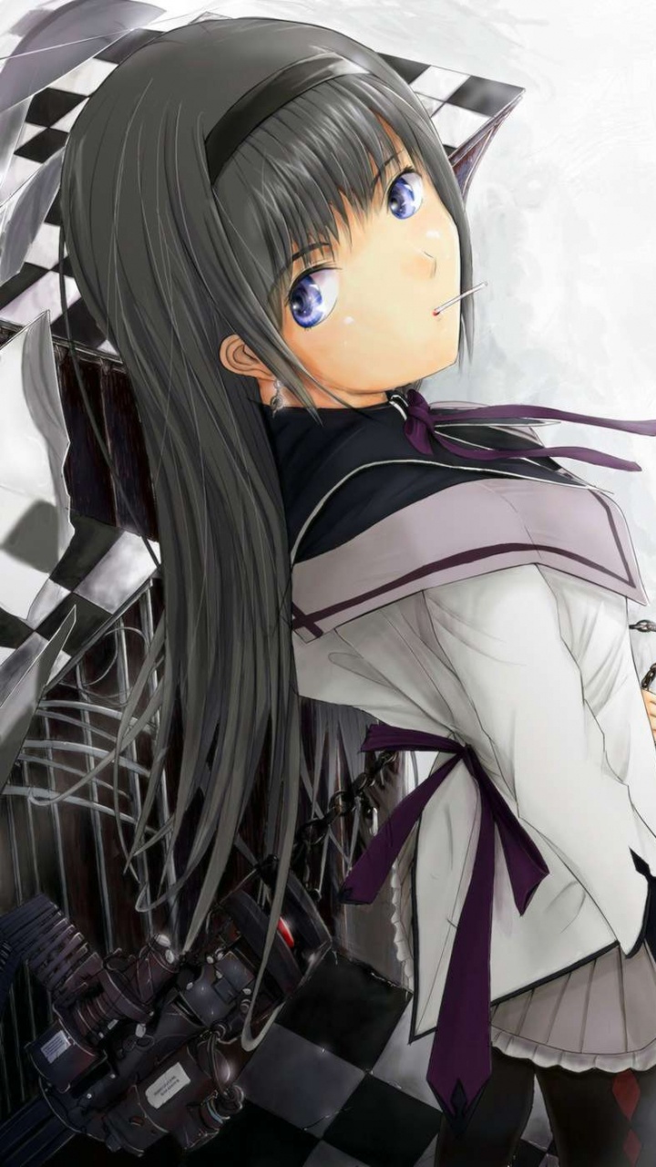 Personnage D'anime Masculin Aux Cheveux Noirs. Wallpaper in 720x1280 Resolution