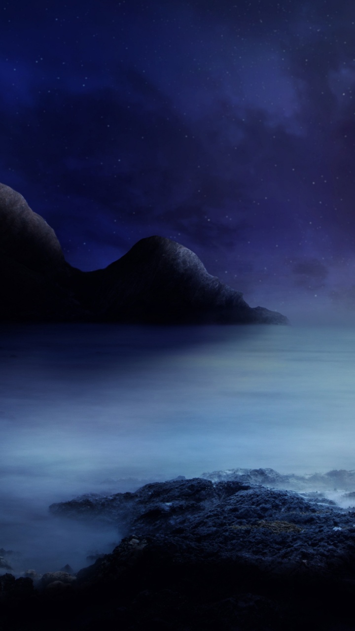 Ambiente, Luz, Naturaleza, Luna, Paisaje Natural. Wallpaper in 720x1280 Resolution