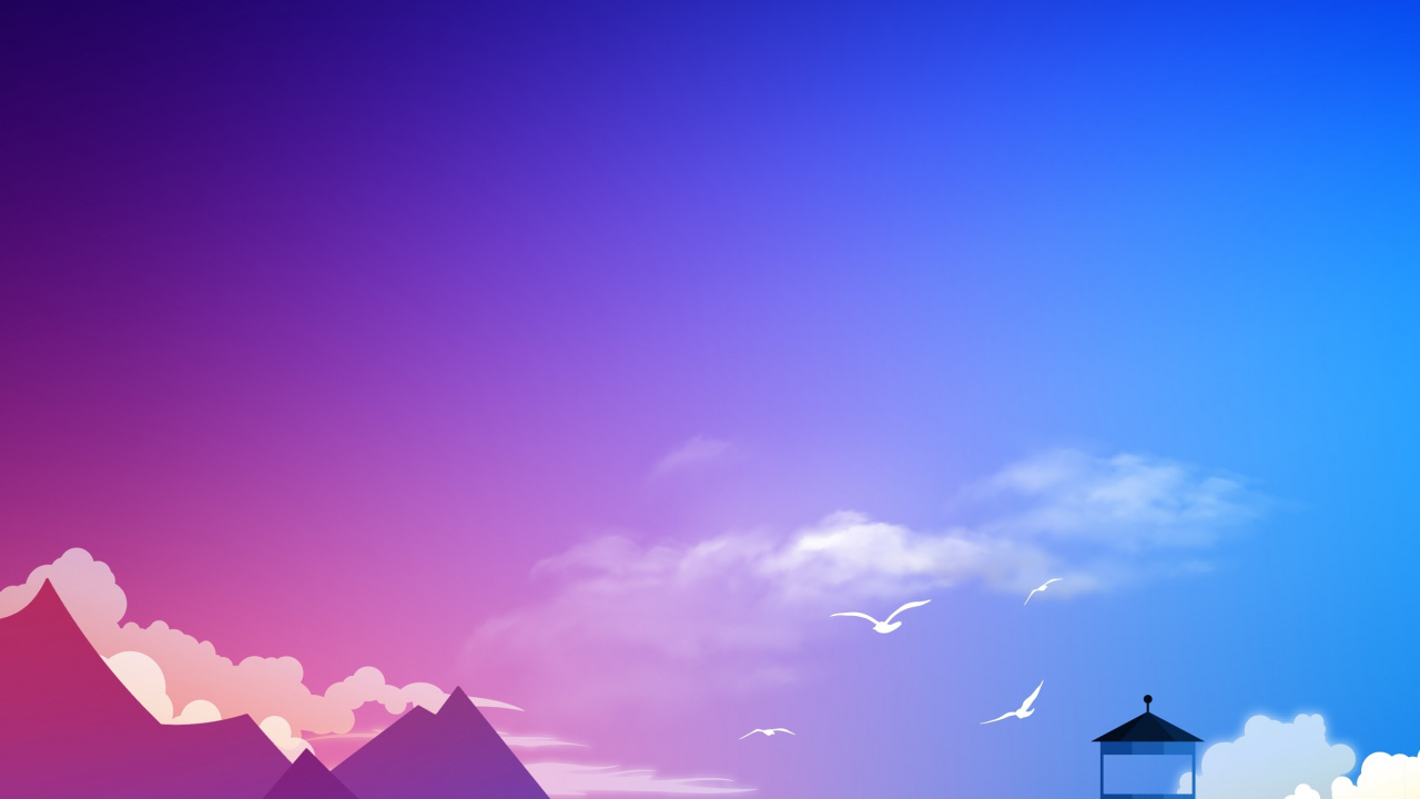 Cloud, Atmosphere, Blue, Azure, Tower. Wallpaper in 1280x720 Resolution