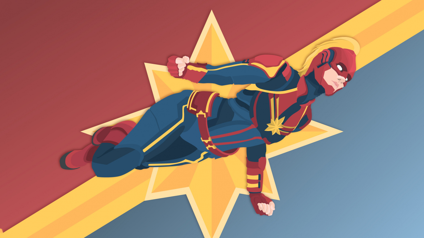 Yellow and Red Dragon Illustration. Wallpaper in 1366x768 Resolution