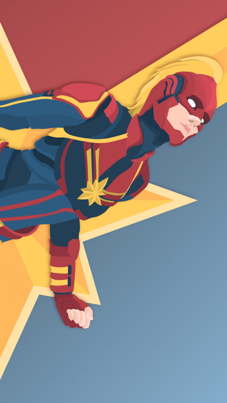 Gelbe Und Rote Drachenillustration. Wallpaper in 750x1334 Resolution