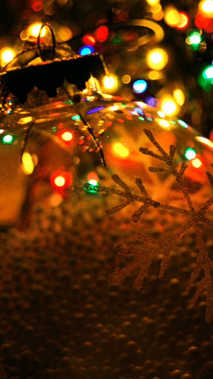 Weihnachten, Licht, Weihnachtsbeleuchtung, Weihnachtsdekoration, Nacht. Wallpaper in 720x1280 Resolution