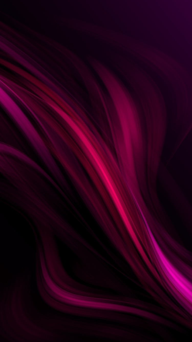 Pintura Abstracta Morada y Negra. Wallpaper in 750x1334 Resolution