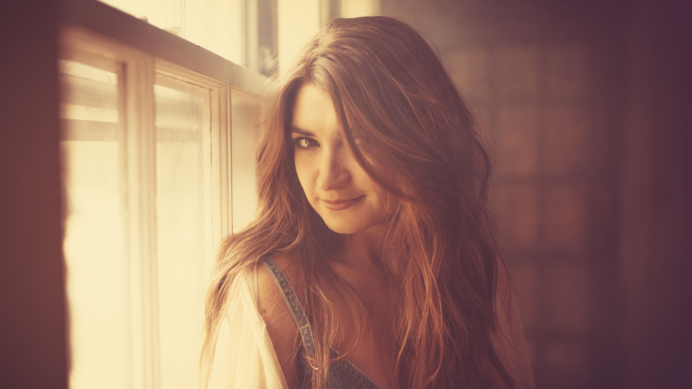 Countrymusik, Haar, Gesicht, Lange Haare, Schönheit. Wallpaper in 1366x768 Resolution