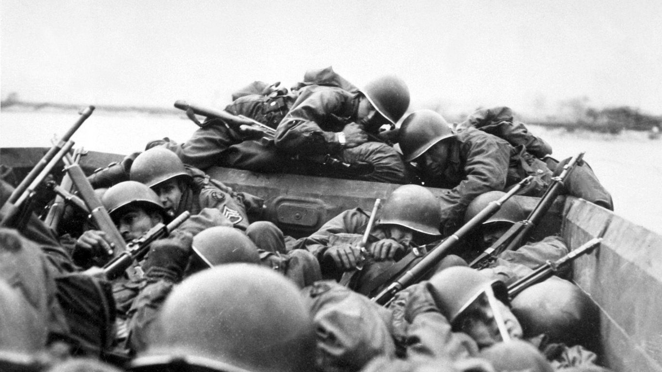 La Seconde Guerre Mondiale, Soldat, L'organisation Militaire, Troupe, Bataille. Wallpaper in 1366x768 Resolution