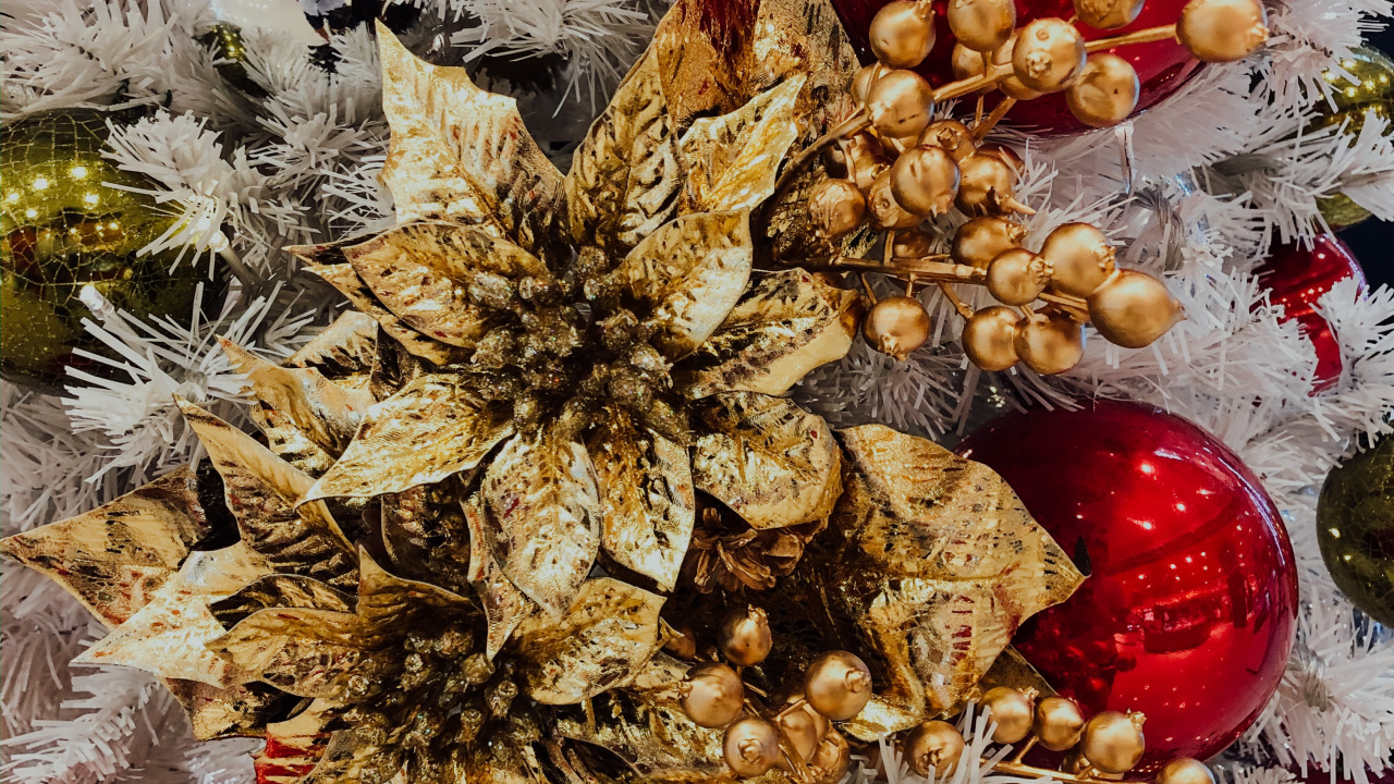 Weihnachten, Christmas Ornament, Weihnachtsbaum, Neujahr, Fir. Wallpaper in 1280x720 Resolution