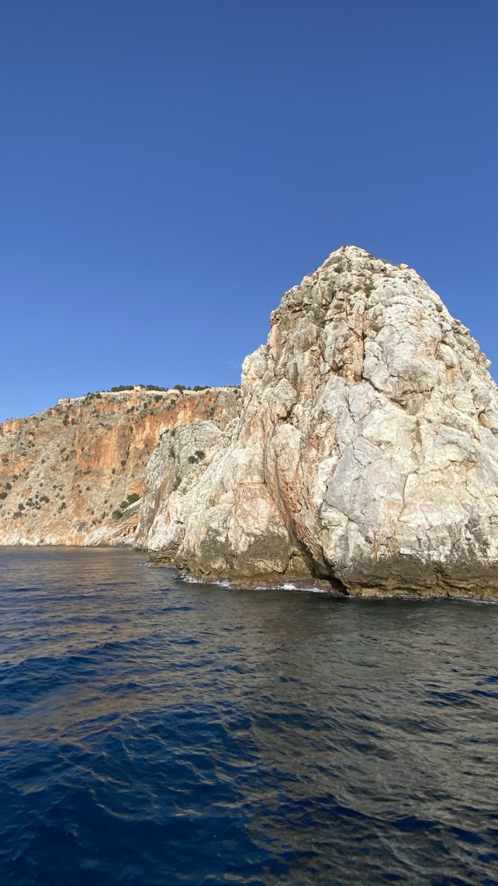 Mar, Agua, Azul, Paisaje Natural, Montaña. Wallpaper in 720x1280 Resolution