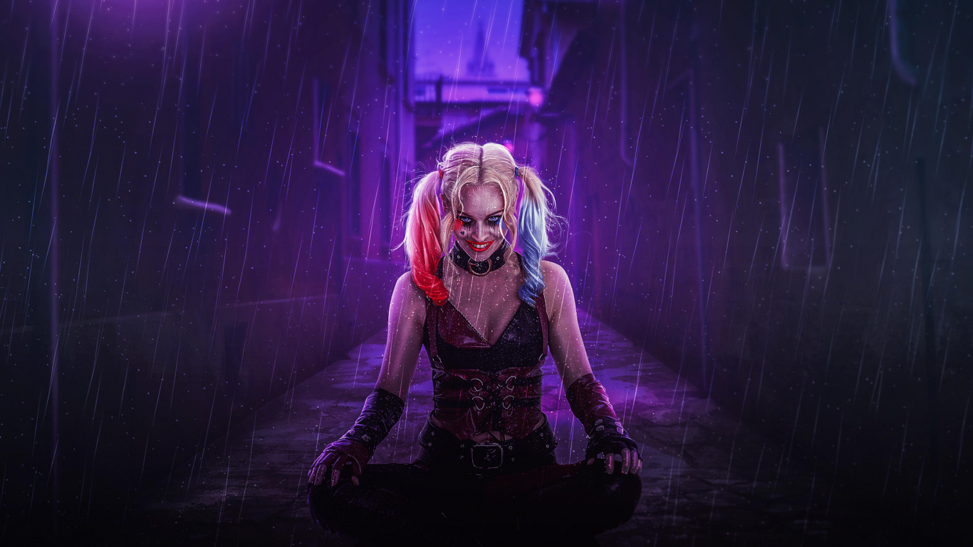 Femme en Chemise à Manches Longues Noir et Blanc Assise Sur Une Chaise Noire. Wallpaper in 1366x768 Resolution