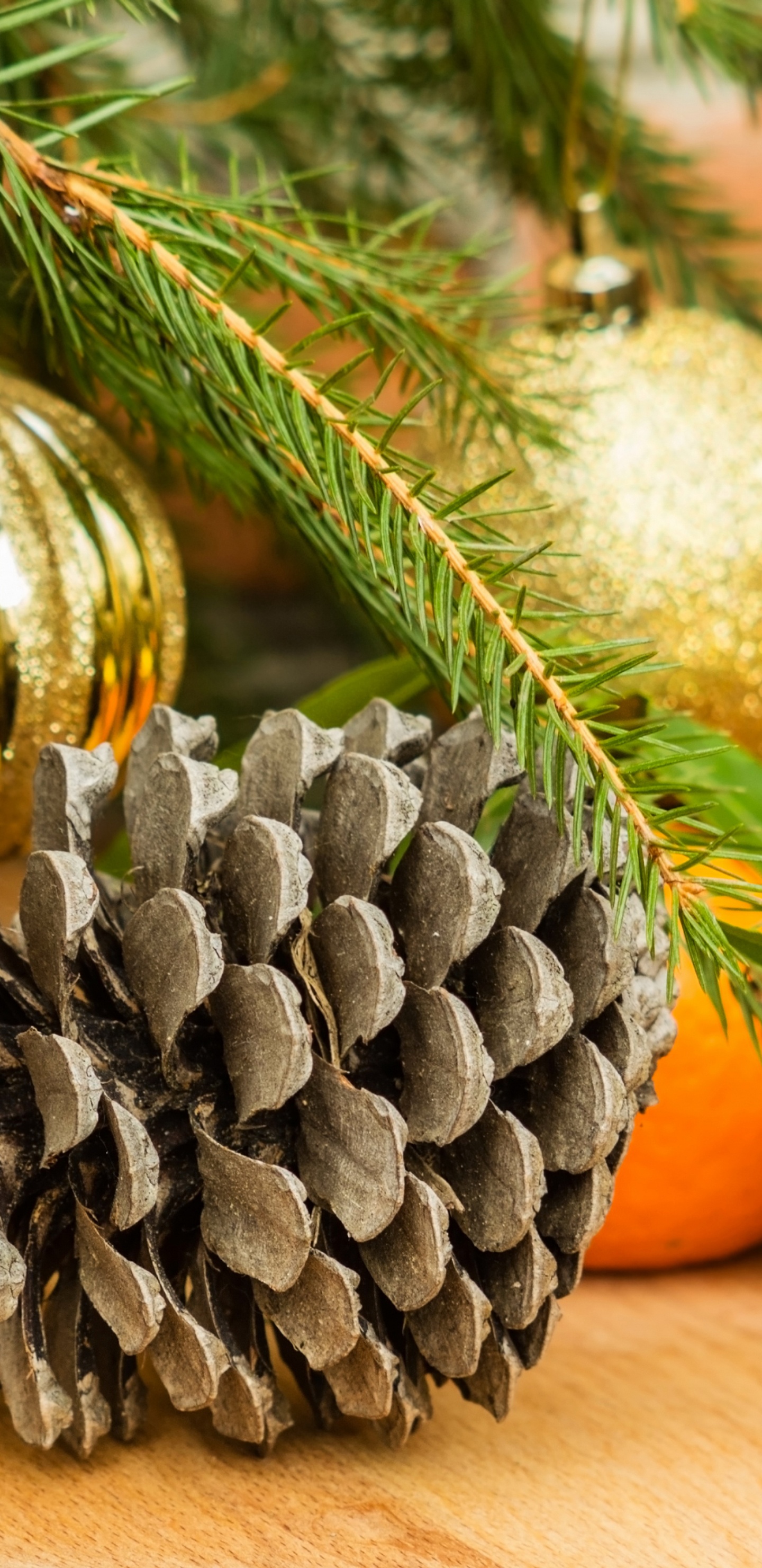 Nouvelle Année, Le Jour De Noël, Ornement de Noël, Décoration de Noël, Arbre de Noël. Wallpaper in 1440x2960 Resolution