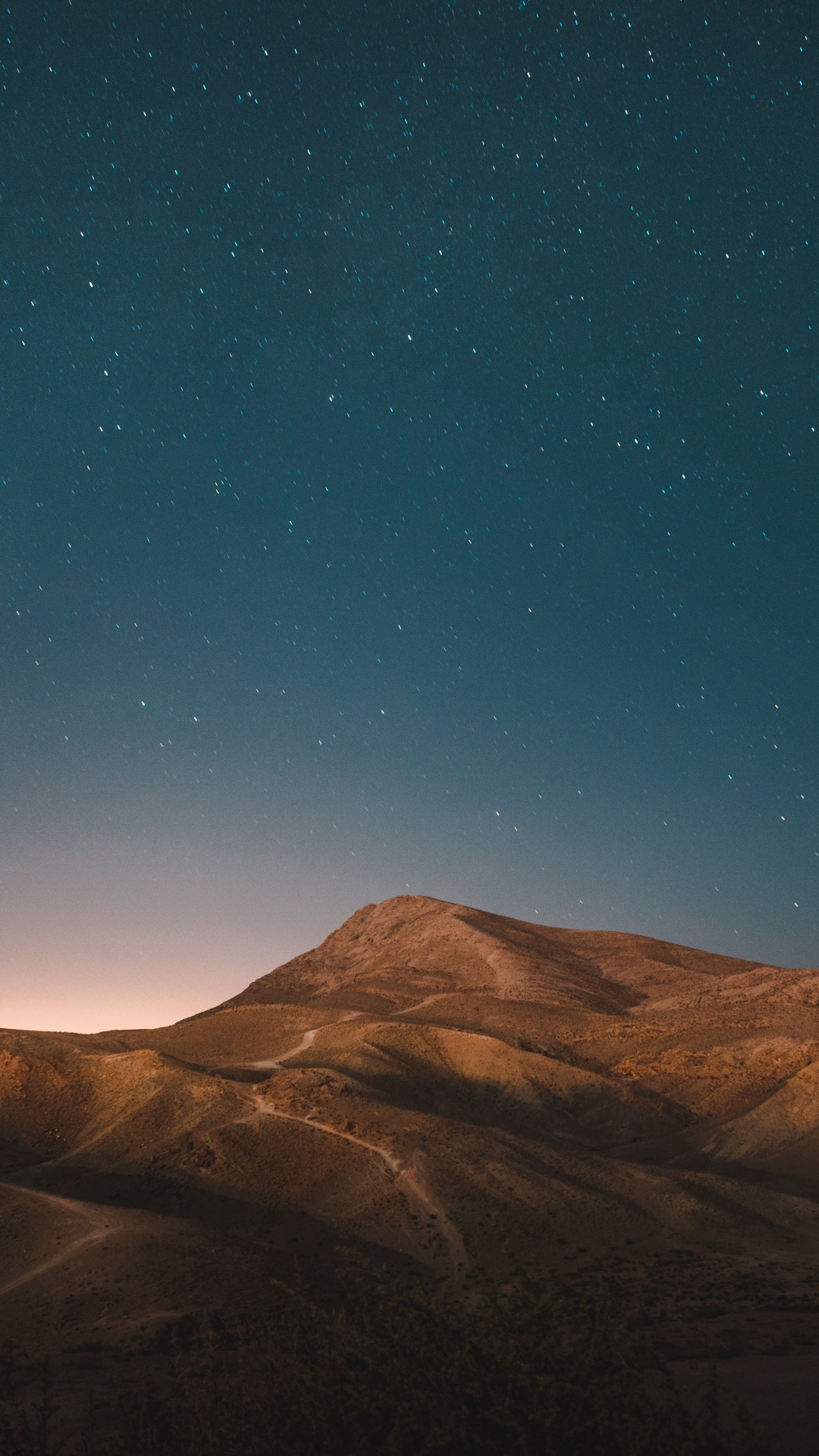 Cielo de la Noche, Estrella, Ambiente, Montaña, Objeto Astronómico. Wallpaper in 1080x1920 Resolution