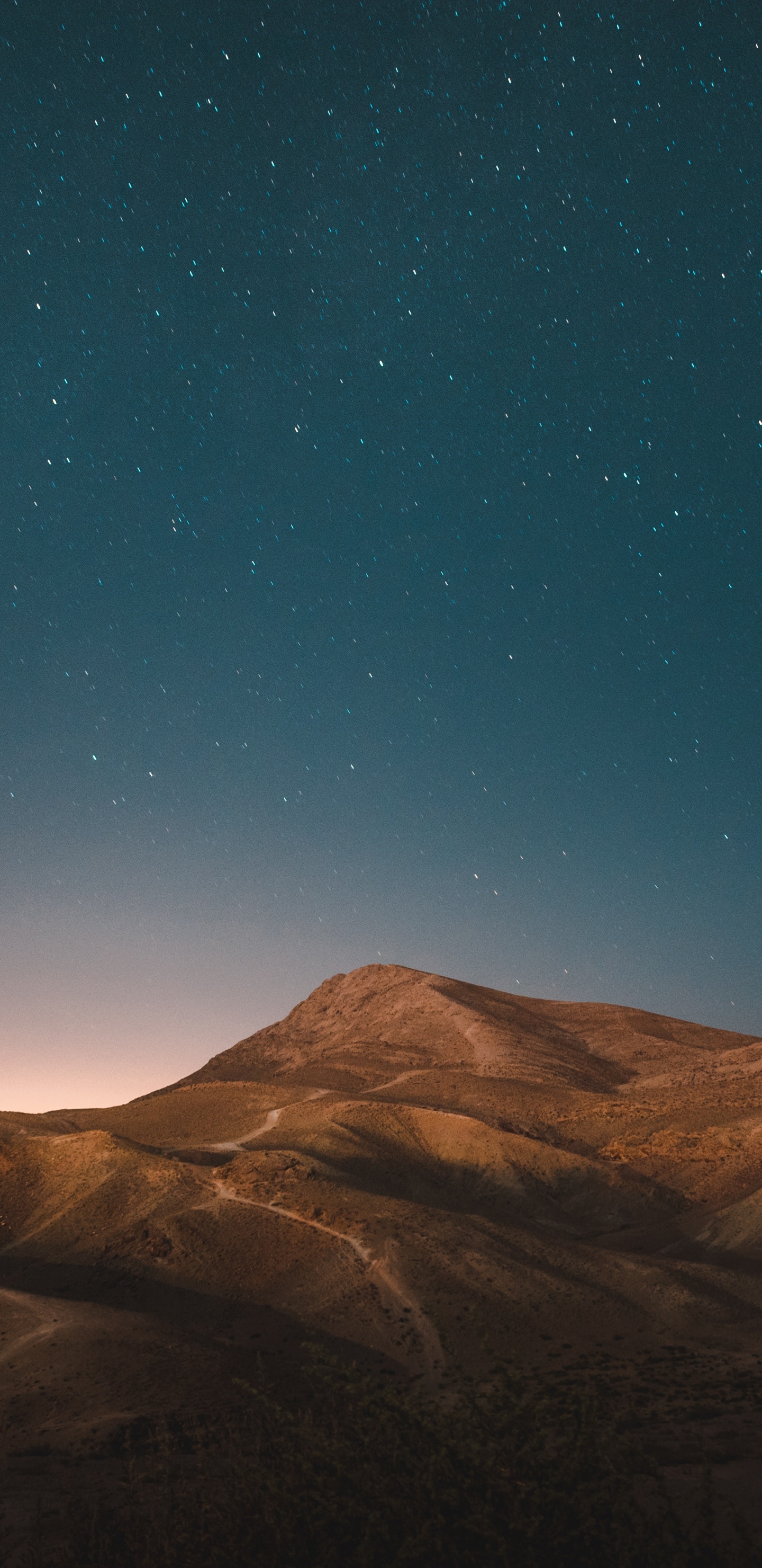 Cielo de la Noche, Estrella, Ambiente, Montaña, Objeto Astronómico. Wallpaper in 1440x2960 Resolution