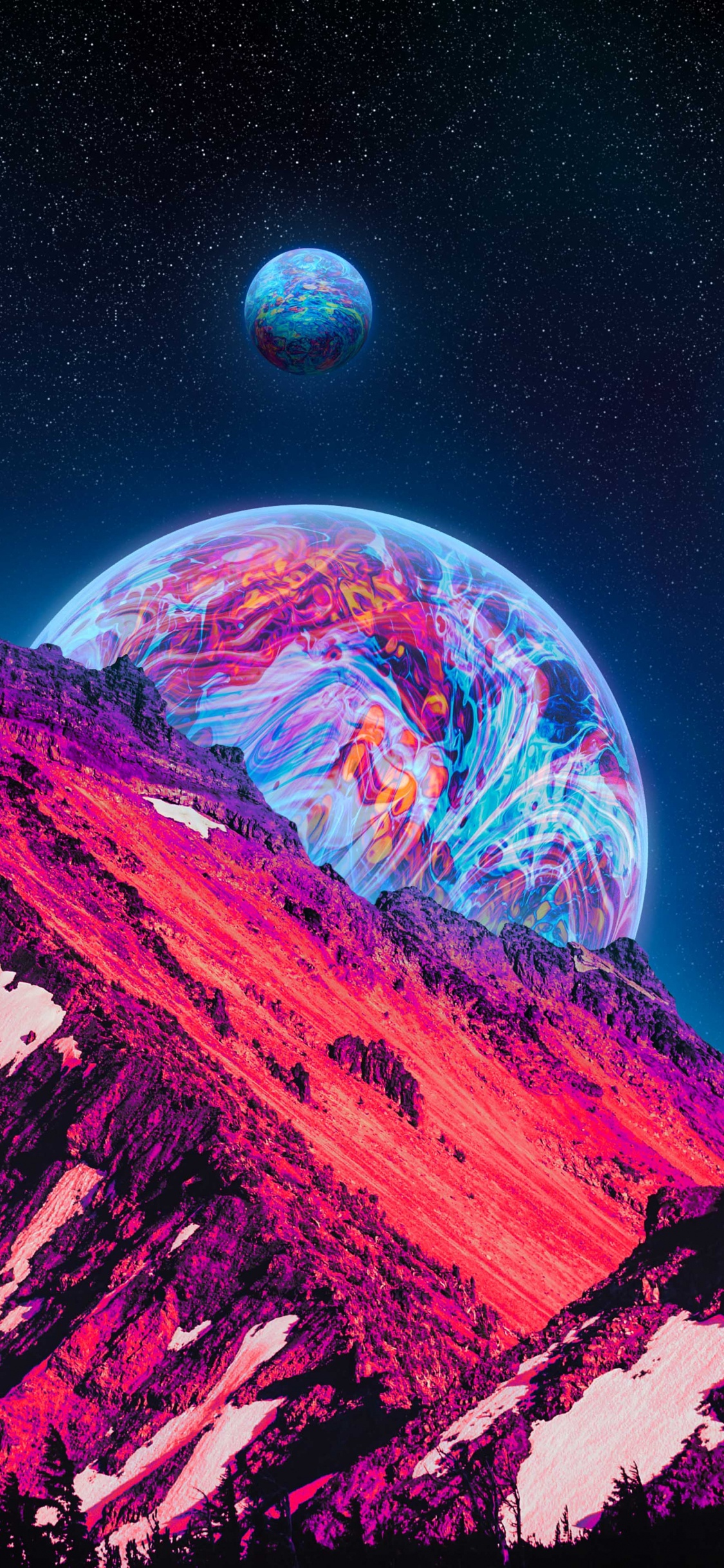 Atmosphère, Nature, Environnement Naturel, Objet Astronomique, Pente. Wallpaper in 1125x2436 Resolution