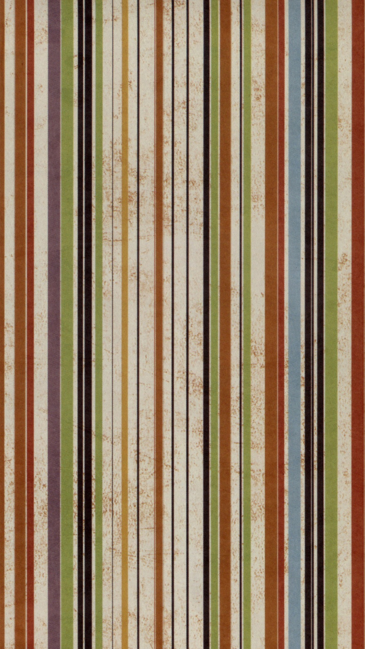 Textile Marron à Rayures Blanches et Noires. Wallpaper in 750x1334 Resolution