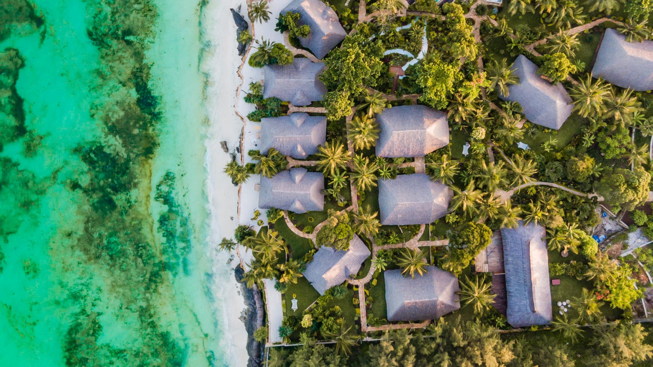 鸟瞰图, 电视, 城市设计, 房地产, 地图 壁纸 1280x720 允许