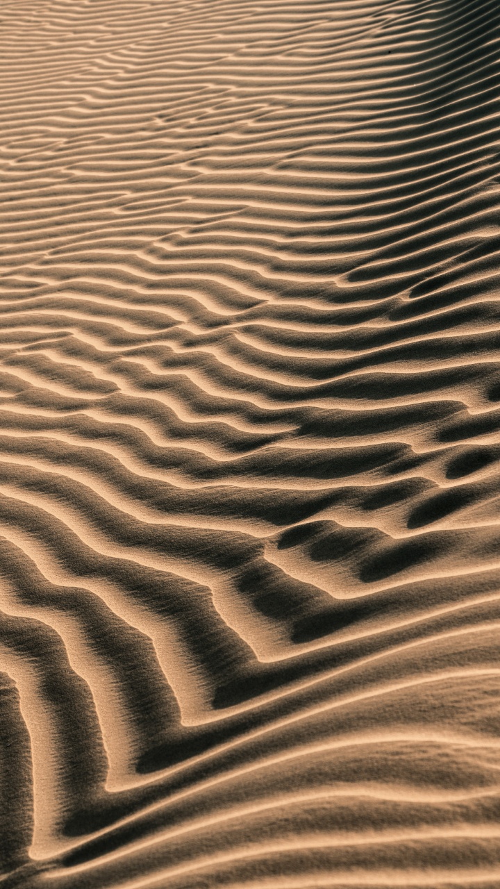 Sand, Brown, Erg, Kunst, Äolische Landform. Wallpaper in 720x1280 Resolution