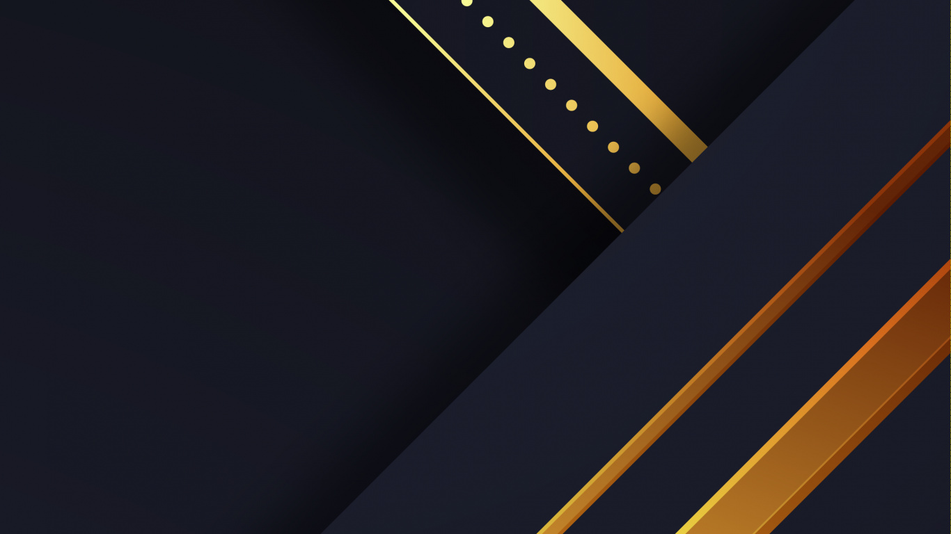 Light, Rectangle, Amber, Gold, Parallels. Wallpaper in 1366x768 Resolution