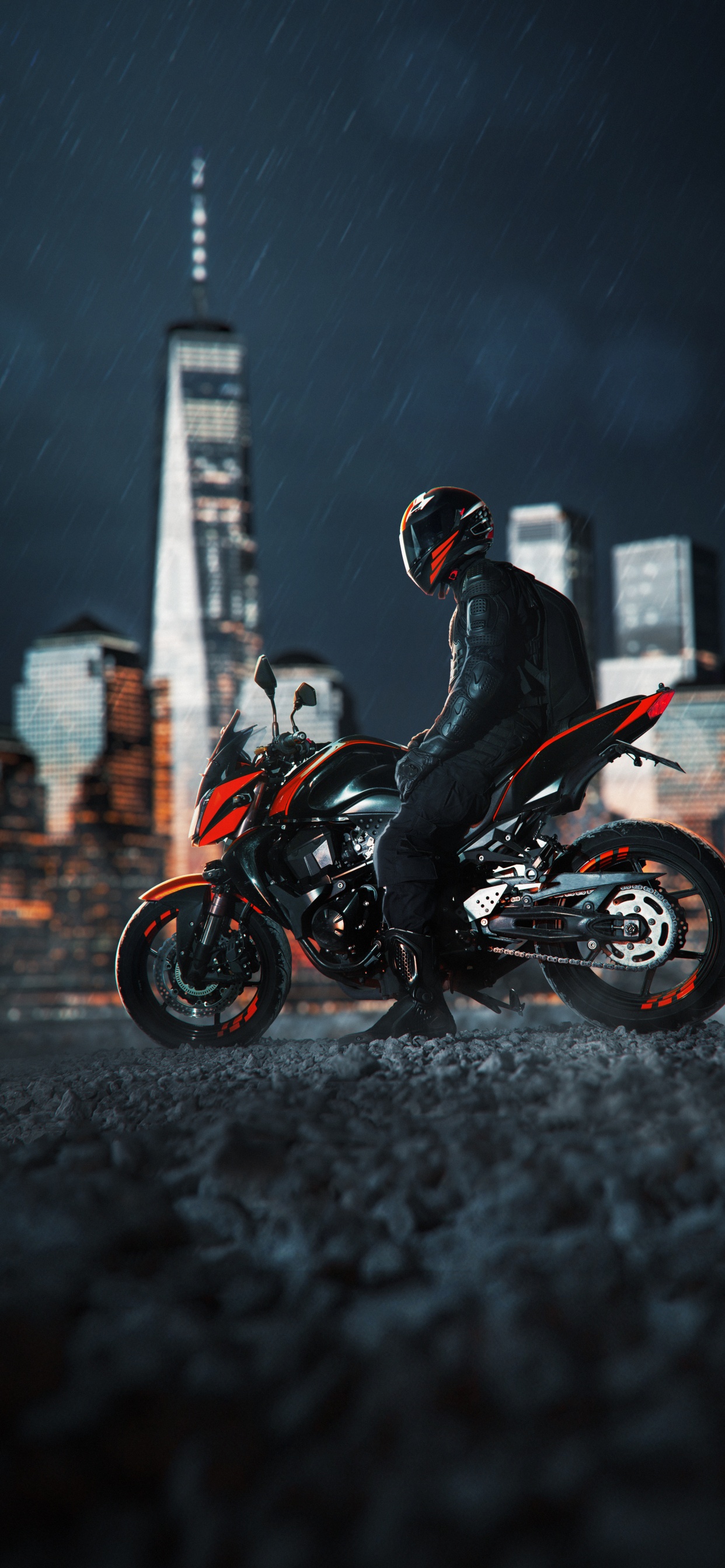 Motorrad, Motorradhelm, Moped, Ducati, Rad. Wallpaper in 1242x2688 Resolution