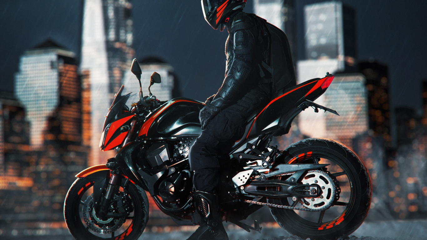 Motorrad, Motorradhelm, Moped, Ducati, Rad. Wallpaper in 1366x768 Resolution