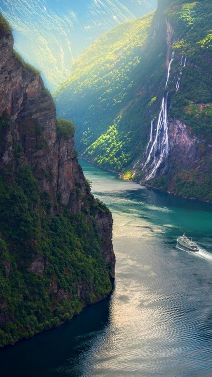 盖伦格, 峡湾, 挪威, 性质, 高地 壁纸 720x1280 允许