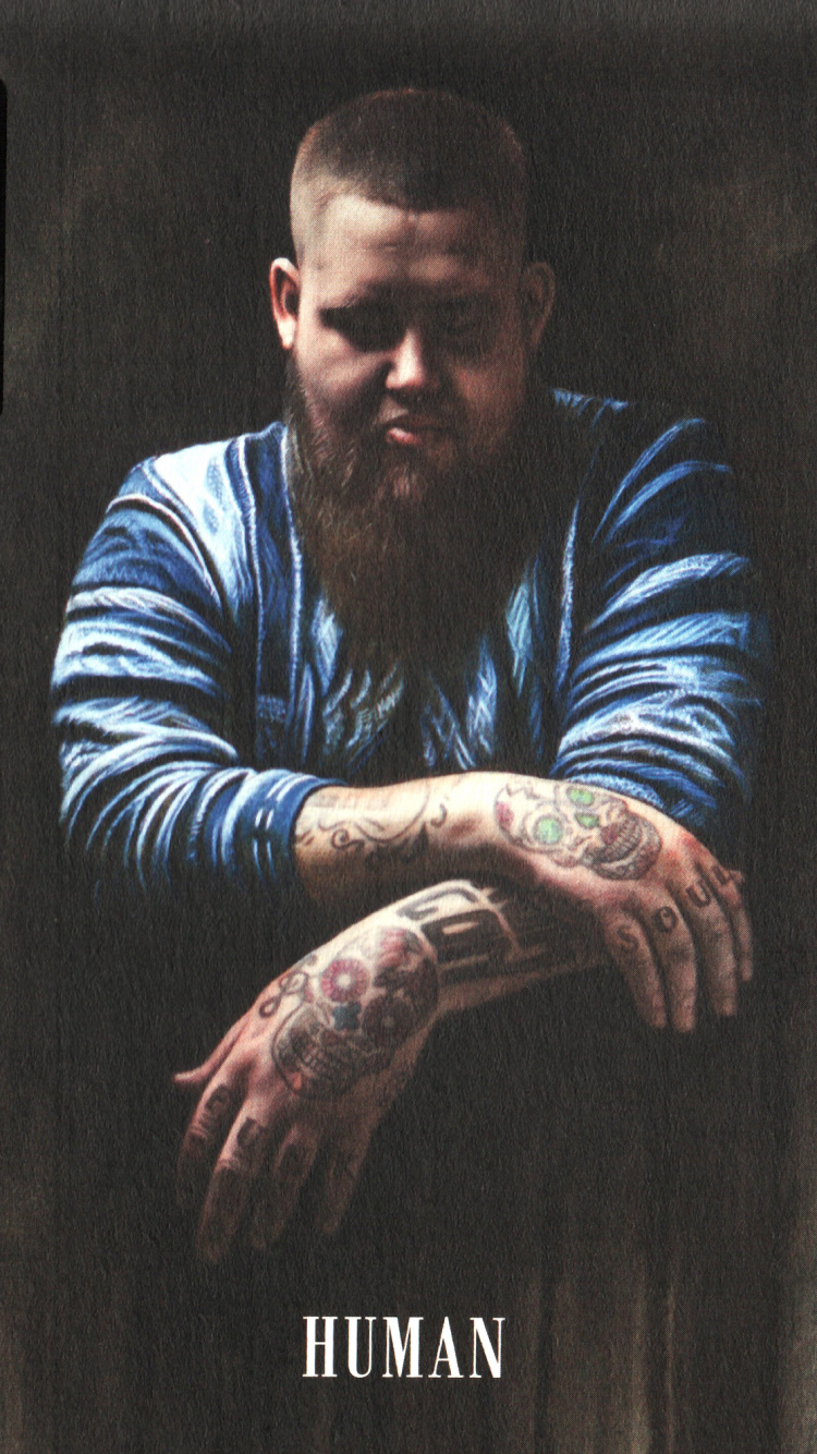RagnBone Man, Human, Album, Phonograph Record, Beard. Wallpaper in 750x1334 Resolution
