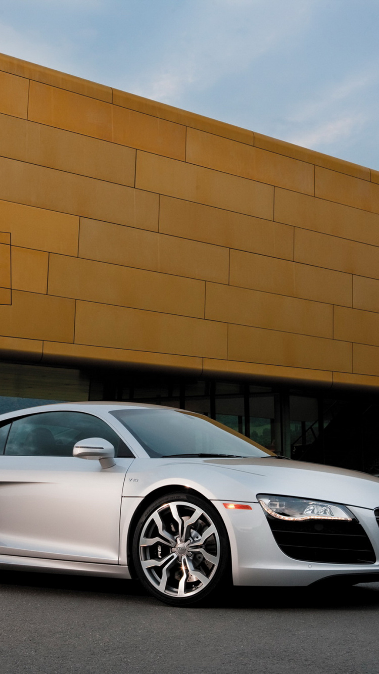 2009年奥迪R8, 奥迪r8, 2010 奥迪 R8 5 2, 奥迪, 性能车 壁纸 750x1334 允许