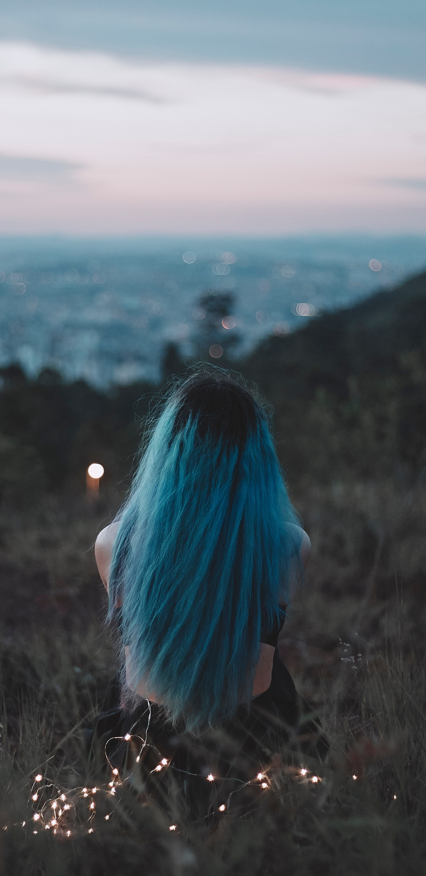 Blue, Nature, Light, Atmosphere, Landscape. Wallpaper in 1440x2960 Resolution