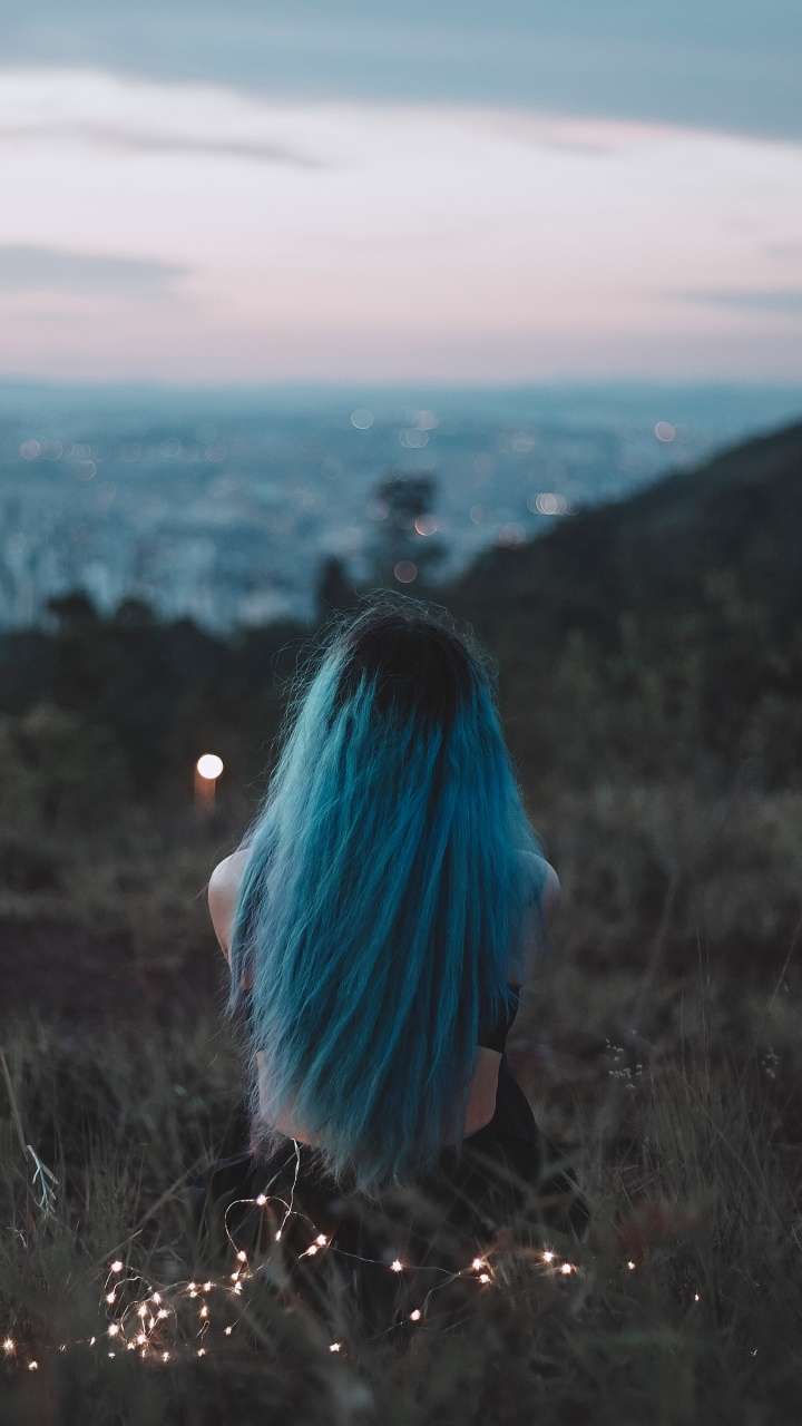 Blue, Nature, Lumière, Atmosphère, Highland. Wallpaper in 720x1280 Resolution