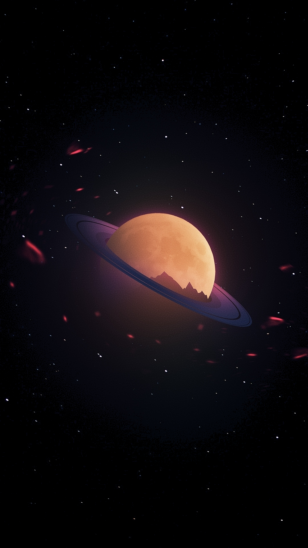 Astronomie, Komet, Universum, Nacht, Weltraum. Wallpaper in 1080x1920 Resolution